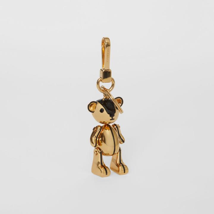 Burberry Burberry Gold-plated Thomas Bear Charm, Yellow