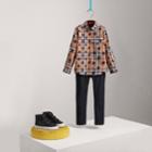 Burberry Burberry Polka-dot Check Cotton Shirt, Size: 4y