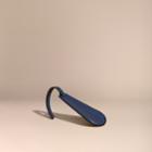 Burberry Burberry Leather Shoe Horn, Blue