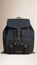 Burberry Cotton Canvas Backpack