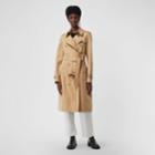 Burberry Burberry The Long Kensington Heritage Trench Coat, Size: 08, Beige