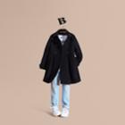 Burberry Burberry Cashmere Military Coat, Size: 10y, Black