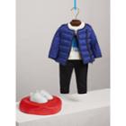 Burberry Burberry Down-filled Quilted Jacket, Size: 3y, Blue