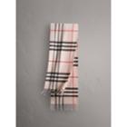 Burberry Burberry The Classic Check Cashmere Scarf, Beige