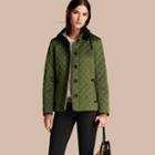 Burberry Quilted Jacket With Shearling Collar