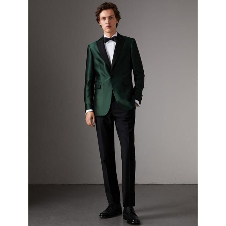 Burberry Burberry Soho Fit Jacquard Evening Jacket, Size: 40r