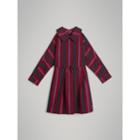 Burberry Burberry Striped Drawcord Dress, Size: 6y