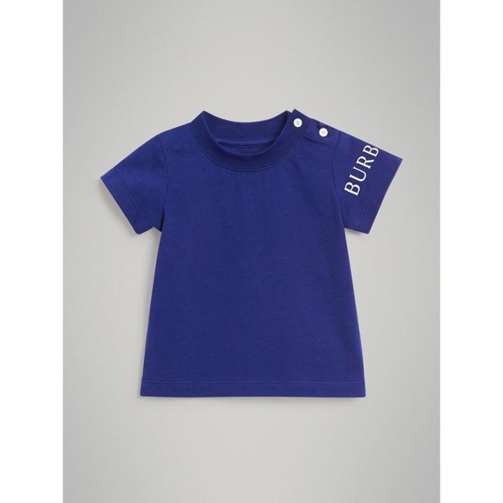 Burberry Burberry Logo Print Cotton T-shirt, Size: 3y
