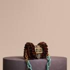 Burberry The Ruffle Buckle Bag In Snakeskin And Calfskin