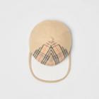 Burberry Burberry 1983 Check Baseball Cap, Size: M/l, Beige