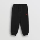 Burberry Burberry Childrens Cotton Jersey Trackpants, Size: 8y, Black