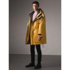 Burberry Burberry Seam-sealed Weatherproof Coat With Down-filled Warmer, Size: 42, Yellow