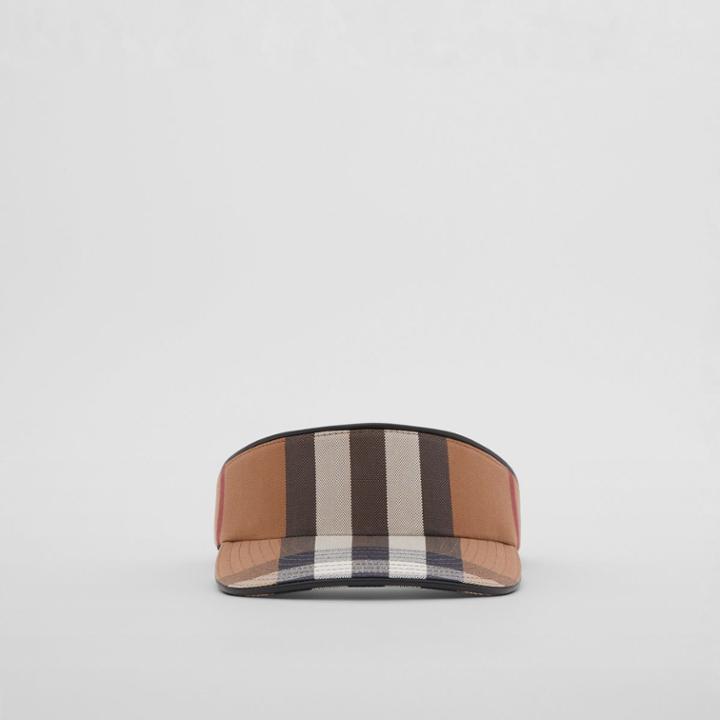 Burberry Burberry Check Cotton Visor, Size: M