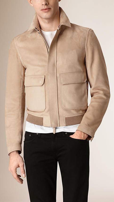 Burberry Suede Blouson