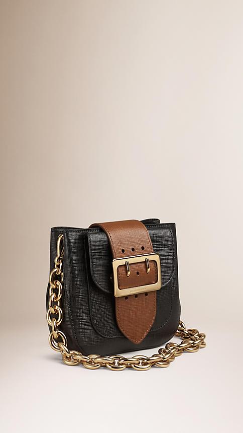 Burberry The Small Belt Bag -square In Leather