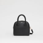 Burberry Burberry Small Leather Cube Bag, Black