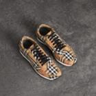 Burberry Burberry Vintage Check Cotton Trainers, Size: 42