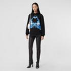 Burberry Burberry Shark Print Cotton Oversized Hoodie, Size: M