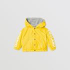 Burberry Burberry Childrens Logo Print Reversible Hooded Jacket, Size: 2y, Yellow