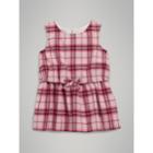 Burberry Burberry Childrens Gathered Check Cotton Dress, Size: 3y