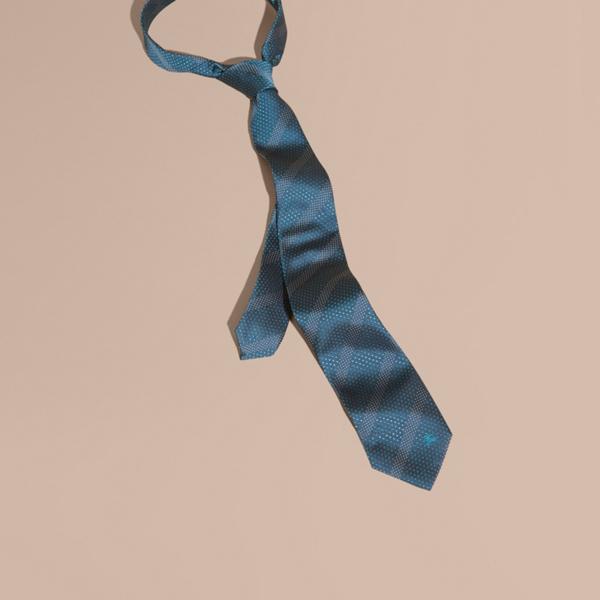 Burberry Modern Cut Polka Pin Dot Silk Tie
