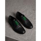 Burberry Burberry Grainy Leather Brogues With Bright Laces, Size: 43.5