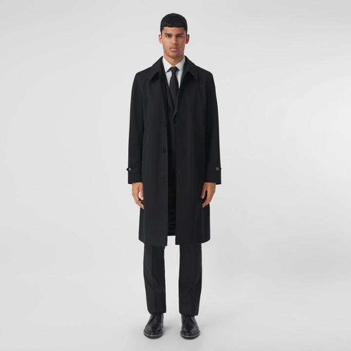 Burberry Burberry Cotton Gabardine Car Coat, Size: 46