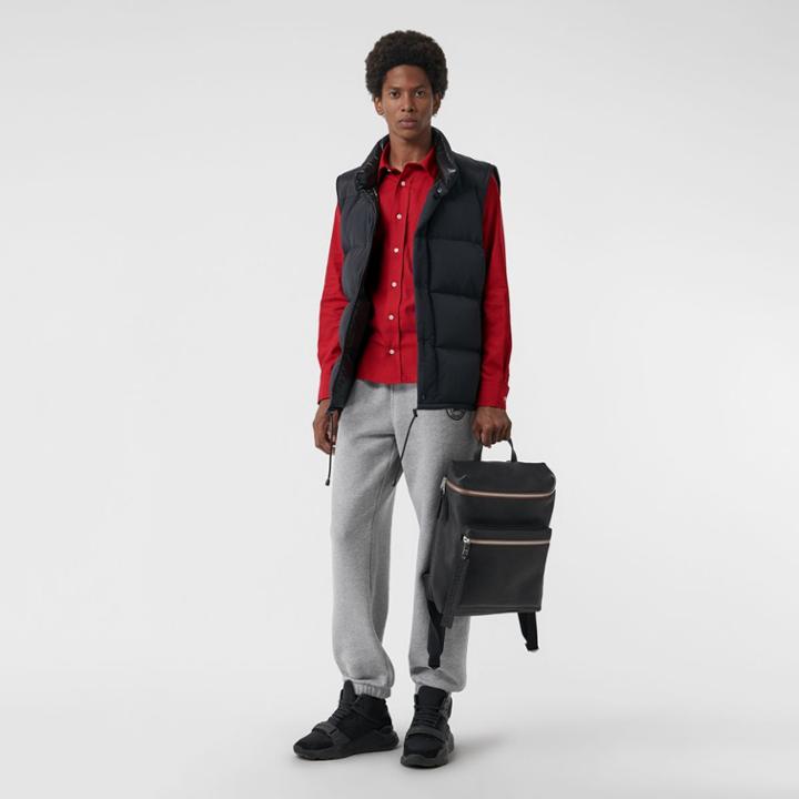 Burberry Burberry Embroidered Crest Flannel Shirt