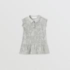 Burberry Burberry Childrens Logo Towelling Polo Dress, Size: 12m, Grey