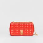 Burberry Burberry Small Quilted Lambskin Lola Bag, Red