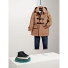 Burberry Burberry Hooded Wool Duffle Coat, Size: 8y, Brown