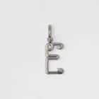 Burberry Burberry Kilt Pin 'e' Alphabet Charm, Grey