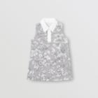 Burberry Burberry Childrens Floral Print Shift Dress, Size: 6y, Grey