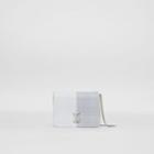 Burberry Burberry Micro Quilted Colour Block Lambskin Lola Bag, White