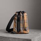 Burberry Burberry Small Vintage Check Cotton Duffle Bag