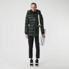 Burberry Burberry Down-filled Hooded Puffer Coat, Green