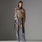 Burberry Burberry Check Lightweight Hooded Parka, Size: S