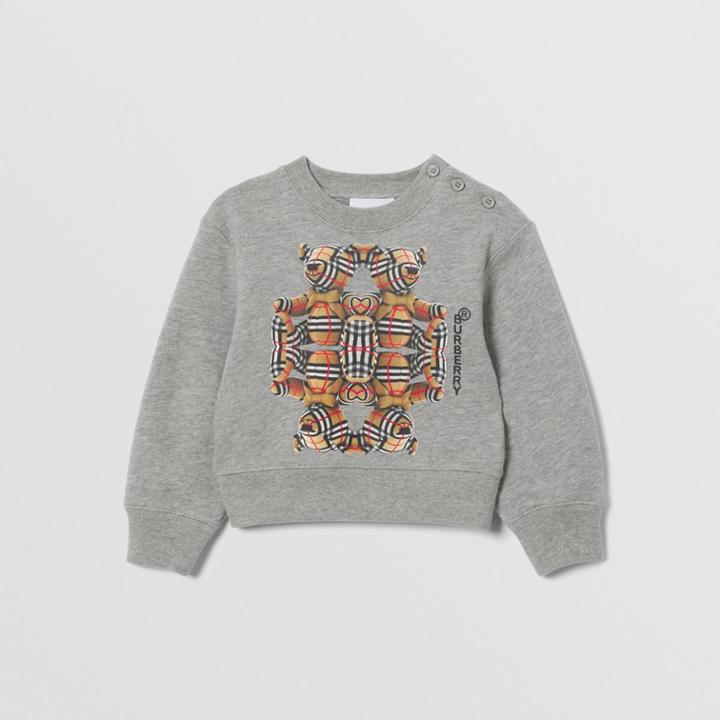 Burberry Burberry Childrens Thomas Bear Motif Cotton Sweatshirt, Size: 2y