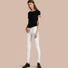 Burberry Burberry Skinny Fit Low-rise White Jeans, Size: 28