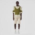 Burberry Burberry Cuff Detail Wool Cargo Shorts, Size: 58