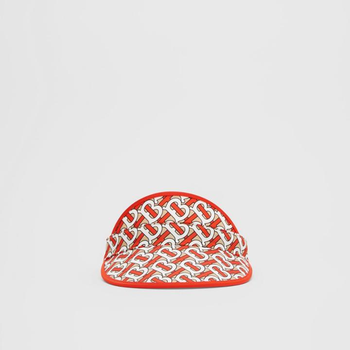 Burberry Burberry Childrens Monogram Print Visor, Red