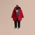 Burberry Burberry Wool Duffle Coat, Size: 3y, Red