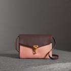 Burberry Burberry Two-tone Leather Crossbody Bag