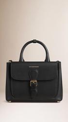 Burberry The Small Saddle Bag In Smooth Bonded Leather