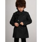 Burberry Burberry The Wiltshire Trench Coat, Size: 6y, Black