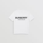 Burberry Burberry Childrens Logo Print Cotton T-shirt, Size: 8y, White