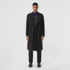 Burberry Burberry The Mid-length Chelsea Heritage Trench Coat, Size: 50, Black