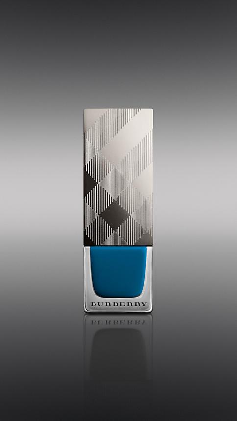 Burberry Nail Polish -teal Blue No.427
