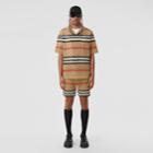Burberry Burberry Icon Stripe Pointelle Knit Shorts, Size: M