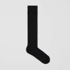 Burberry Burberry Monogram Motif Cotton Blend Socks, Black